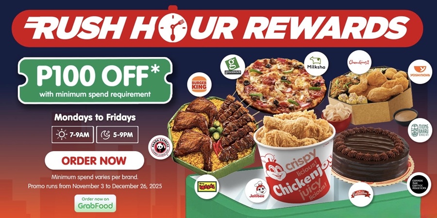 Jollibee Group and GrabFood Team Up to Make Weekday Rush Hours More Manageable for Commuters thumbnail