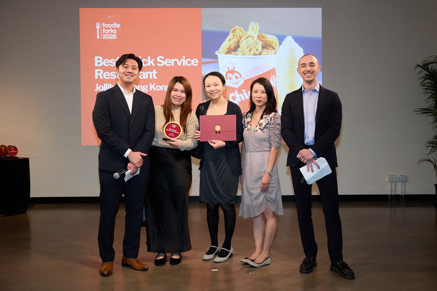 Jollibee Named Best Quick Service Restaurant at Hong Kong’s Foodie Forks 2026 thumbnail